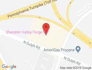 map of Sheraton Valley Forge Hotel