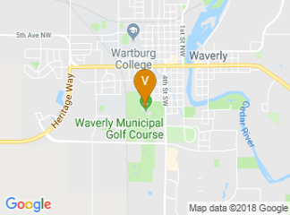 map of Bremer County Fairgrounds