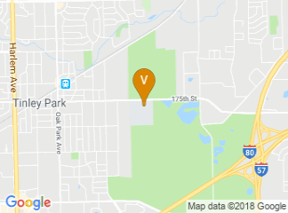 map of Tinley Park High School