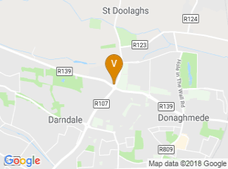 map of Hilton Dublin Airport