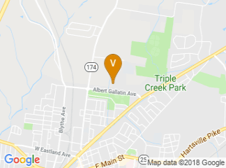map of Gallatin Civic Center
