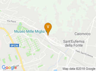 map of Museo Mille Miglia