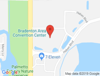map of Bradenton Area Convention Center