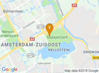 map of Planetarium Amsterdam
