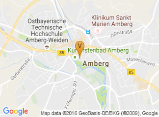 map of ACC Amberger Congress Centrum