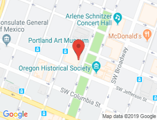 map of Portland Art Museum