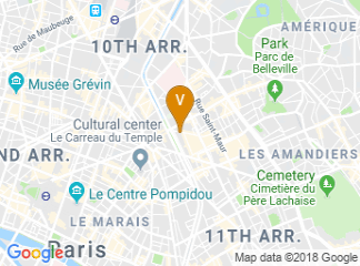 map of Châteauform’ College République – L’école de la Musique