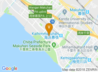 map of Makuhari Event Hall