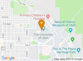 map of Cleone Peterson Eccles Alumni House