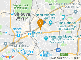 map of Aoyama Gakuin University Aoyama Campus