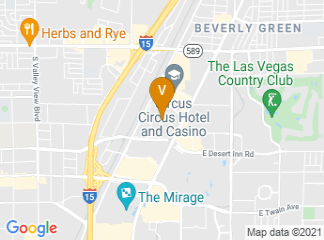 map of InterContinental Houston - Medical Center