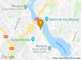 map of Istanbul University Ayvansaray
