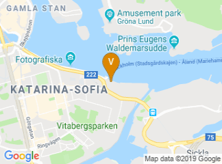 map of Viking Line Terminal