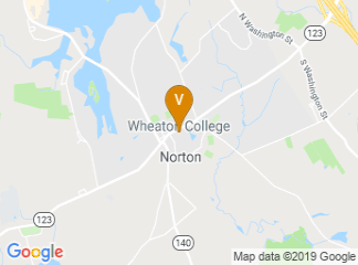 map of Wheaton College