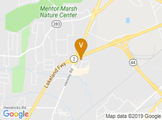 map of Residence Inn by Marriott Cleveland Mentor