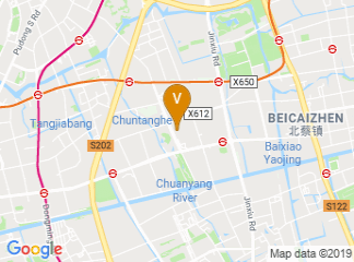 map of Holiday Inn Shanghai Jinxiu