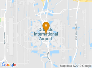 map of Orlando International Airport