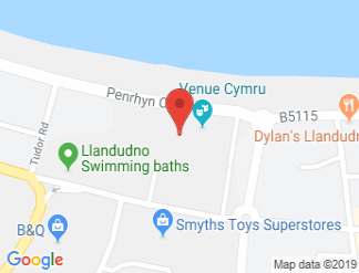 map of Venue Cymru