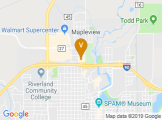 map of Holiday Inn Austin Conference Center