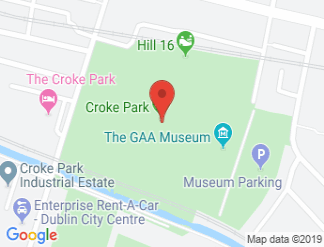 map of Croke Park