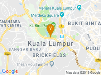 map of Kuala Lumpur