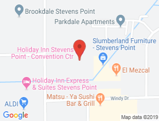map of Holiday Inn Stevens Point - Convention Ctr