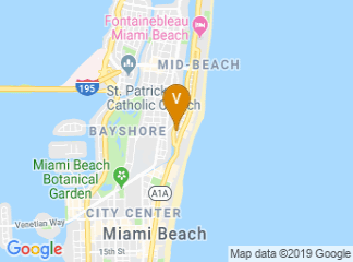 map of Broken Shaker at Freehand Miami