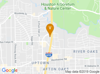 map of The Post Oak Hotel at Uptown Houston