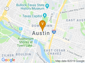 map of Driskill Hotel