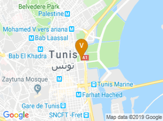 map of Hôtel Laico Tunis
