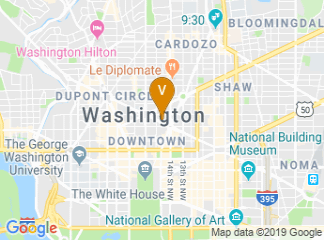 map of Washington Hilton