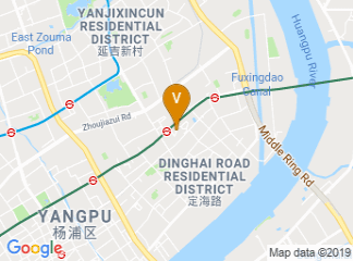map of Shanghai University of Electric Power North Campus