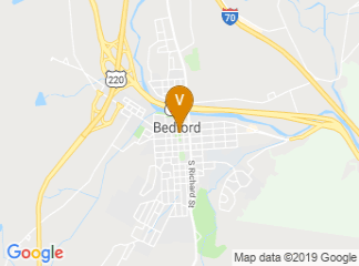 map of Bedford's Fall Foliage Festival