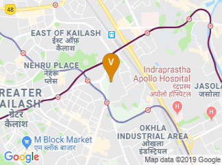 map of NSIC Exhibition Ground