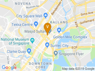map of Village Hotel Bugis