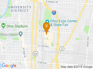 map of Bricker Multipurpose Building
