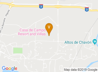 map of Casa de Campo Resort and Villas