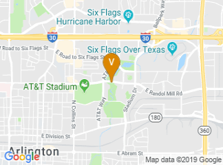 map of Live! By Loews - Arlington Texas