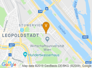 map of Conference center Reed Messe