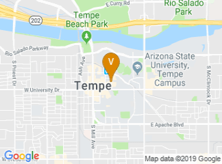 map of College Avenue Commons