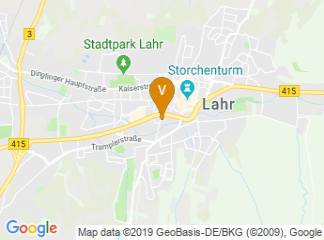 map of Landesgartenschau Lahr 2018 GmbH