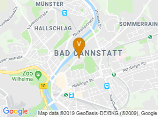 map of ibis Styles Hotel Stuttgart