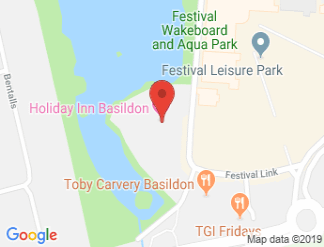 map of Holiday Inn Basildon