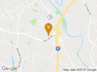 map of Hartford/Windsor Marriott Airport