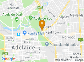 map of National Wine Centre