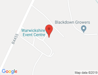 map of Warwickshire Exhibition Centre