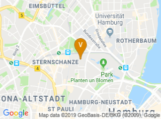 map of Congress centrer Hamburg