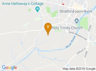 map of Stratford On Avon Racecourse