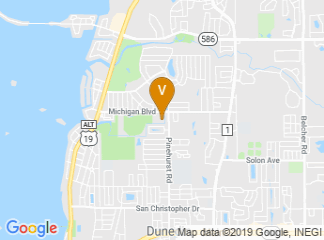 map of Dunedin Community Center