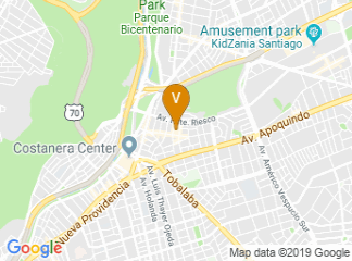 map of Gimnasio O2